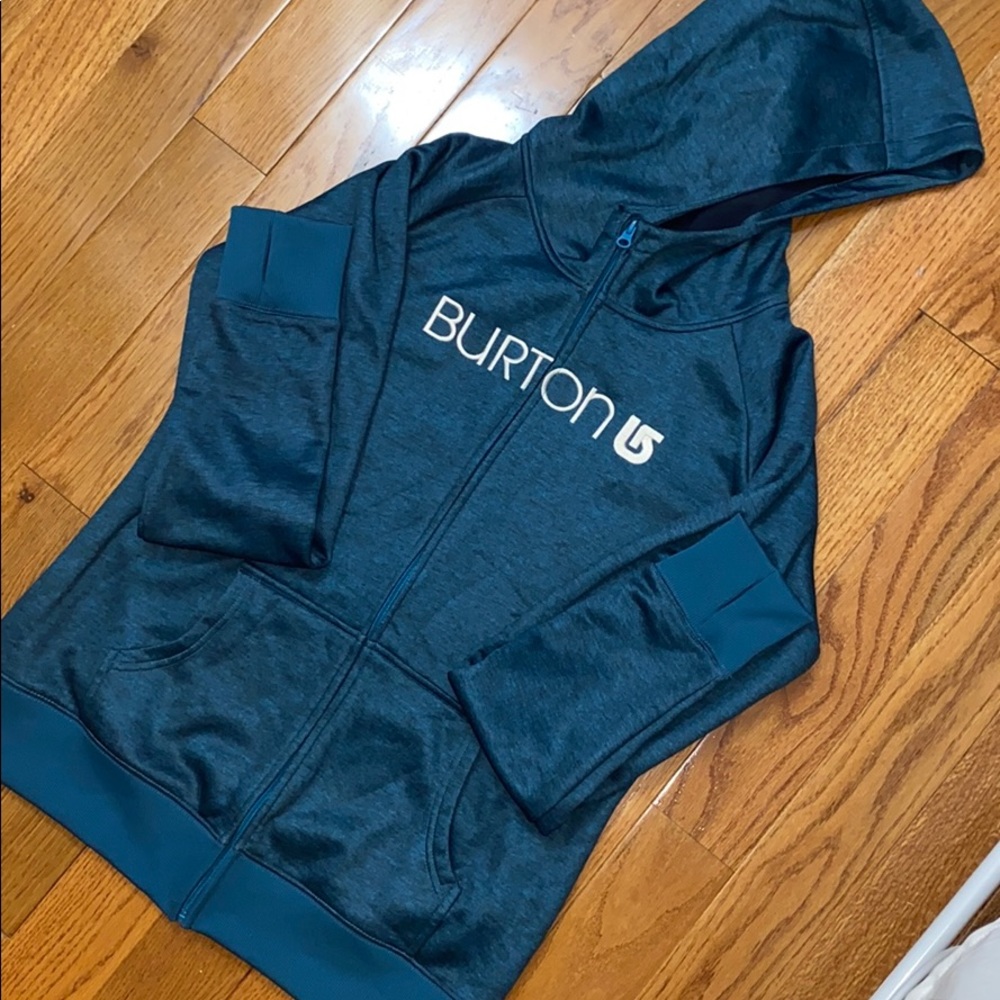 Burton zip up hoodie